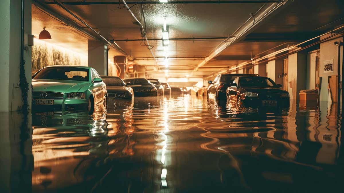 inundacion garaje seguro